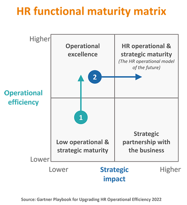 HR Functional Maturity Matrix